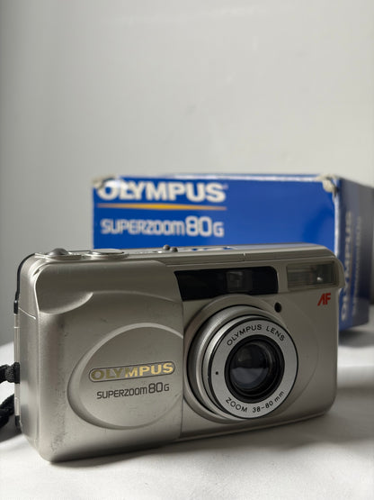 Appareil photo argentique compact Olympus Superzoom 80G