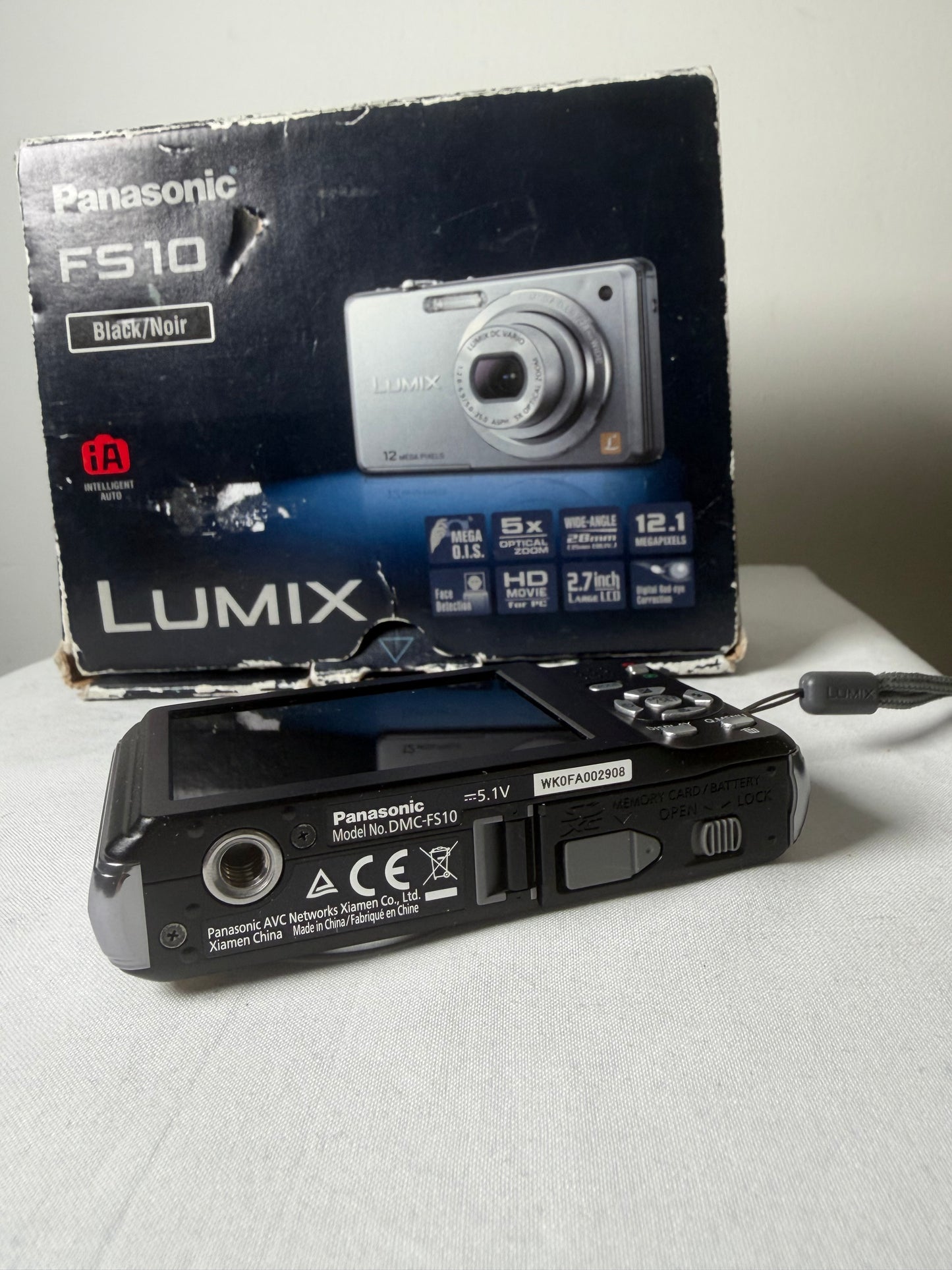 Appareil photo numérique compact Panasonic Lumix FS10