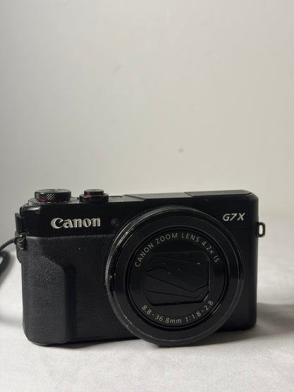 Appareil photo numérique compact Canon PowerShot G7 X Mark II