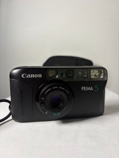 Appareil photo argentique compact Canon Prima 5