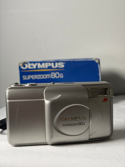 Appareil photo argentique compact Olympus Superzoom 80G