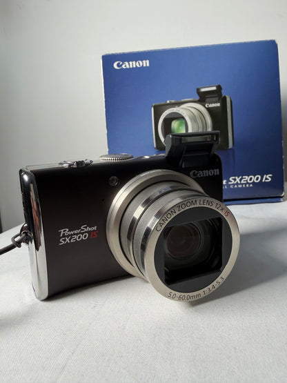 Appareil photo numérique compact Canon PowerShot SX200 IS