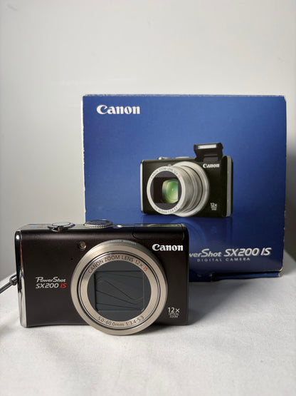 Appareil photo numérique compact Canon PowerShot SX200 IS