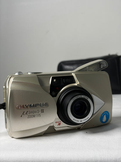 Appareil photo argentique compact Olympus Mju II Zoom 115