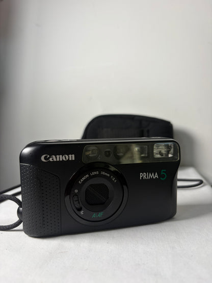Appareil photo argentique compact Canon Prima 5